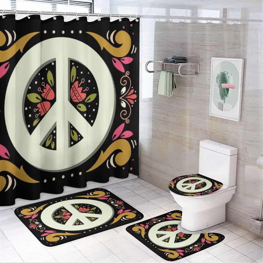 Peace Sign with Flowers — Your design