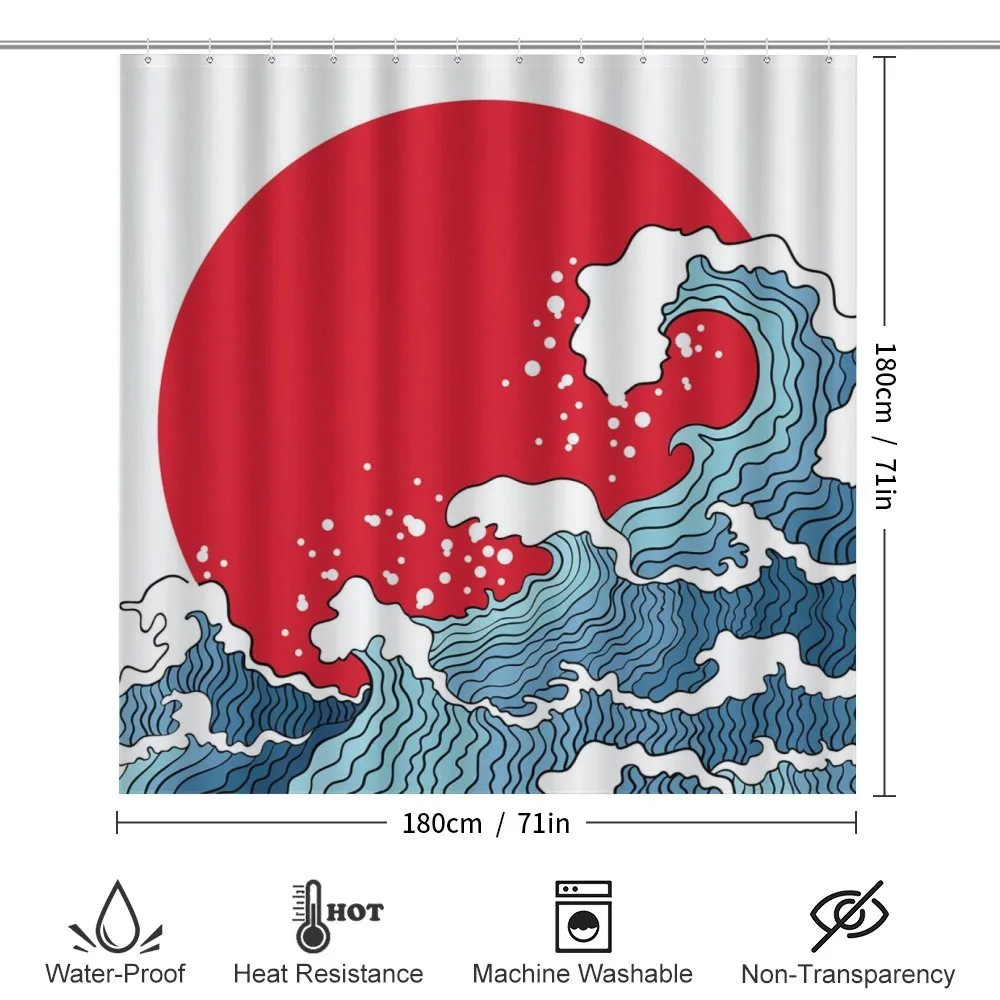 Red Sun Tsunami — Detail 2