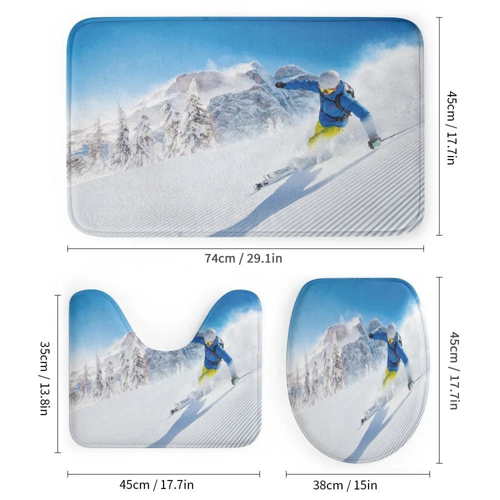 Skiing Extreme Sports — Detail 1