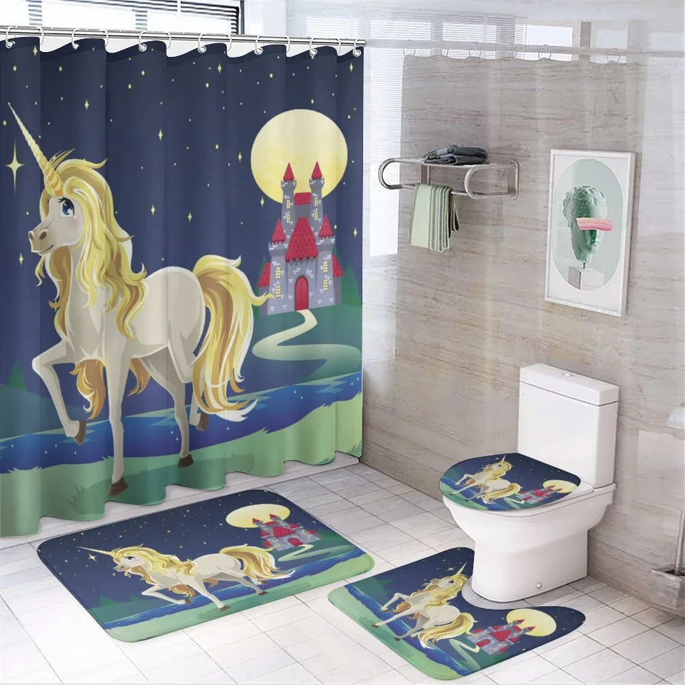 Unicorn and Gothic Fortress — Your design