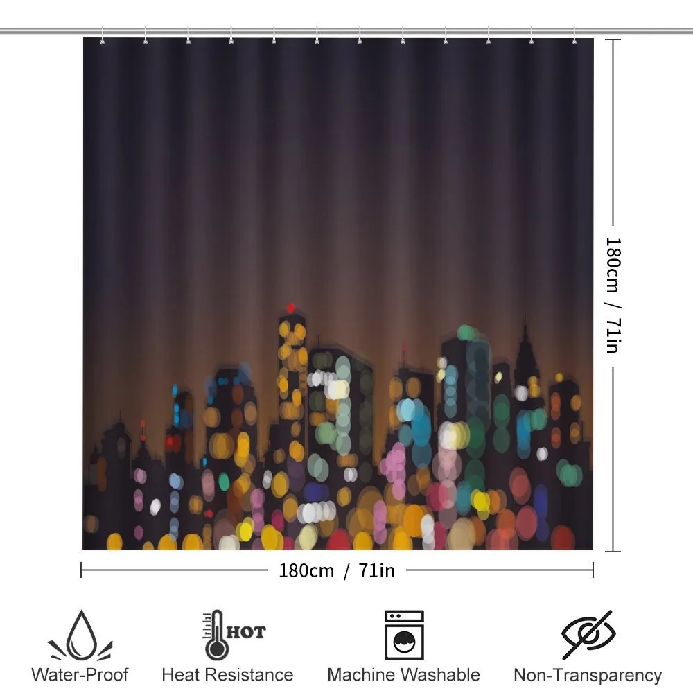 Abstract Cityscape Bokeh — Detail 2