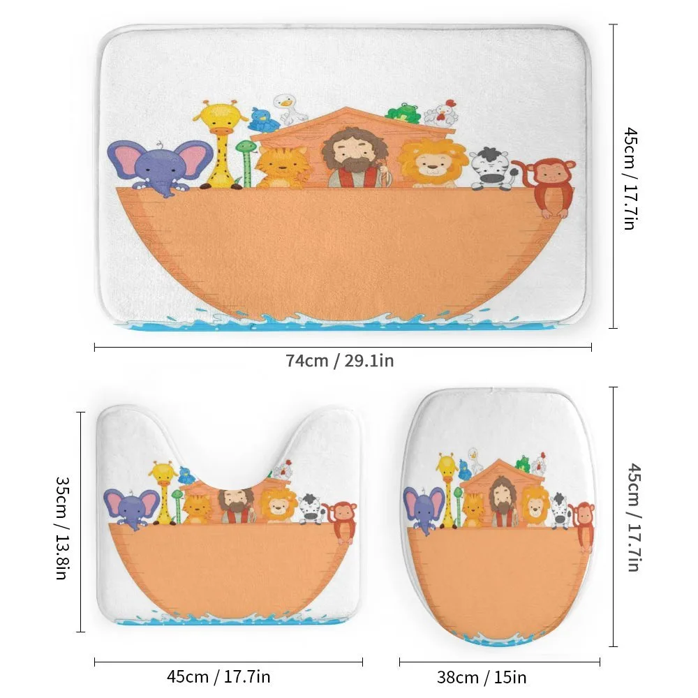 Animals Aboard Flood Motif — Detail 1