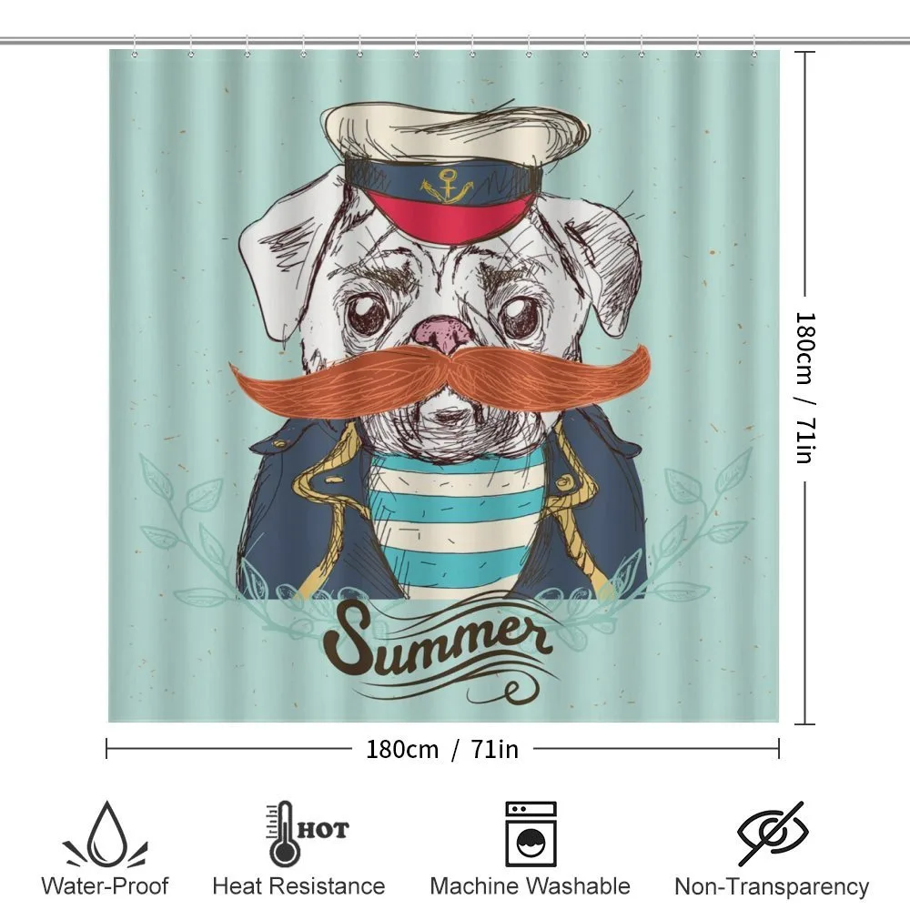 Captain Dog with Hat Jacket — Detail 2