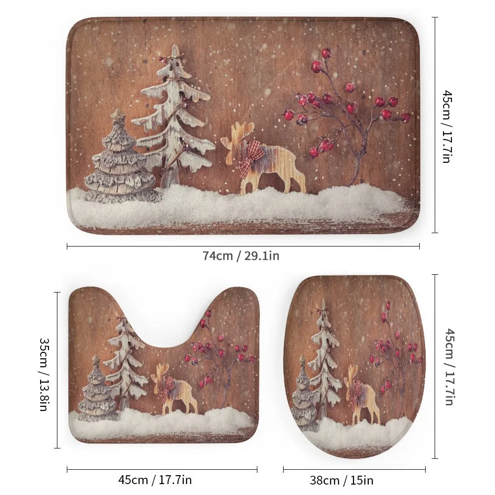 Deer and Pine Tree — Detail 1