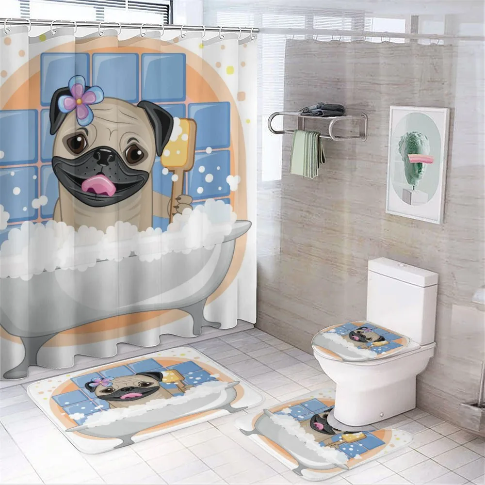 Dog Bath Caricature Funny — Your design