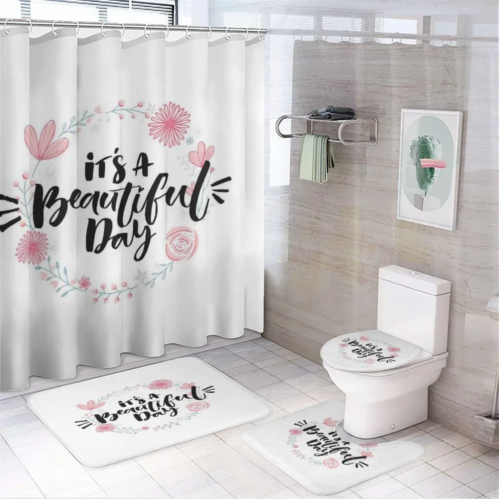 Floral Wreath Modern Text — Your design