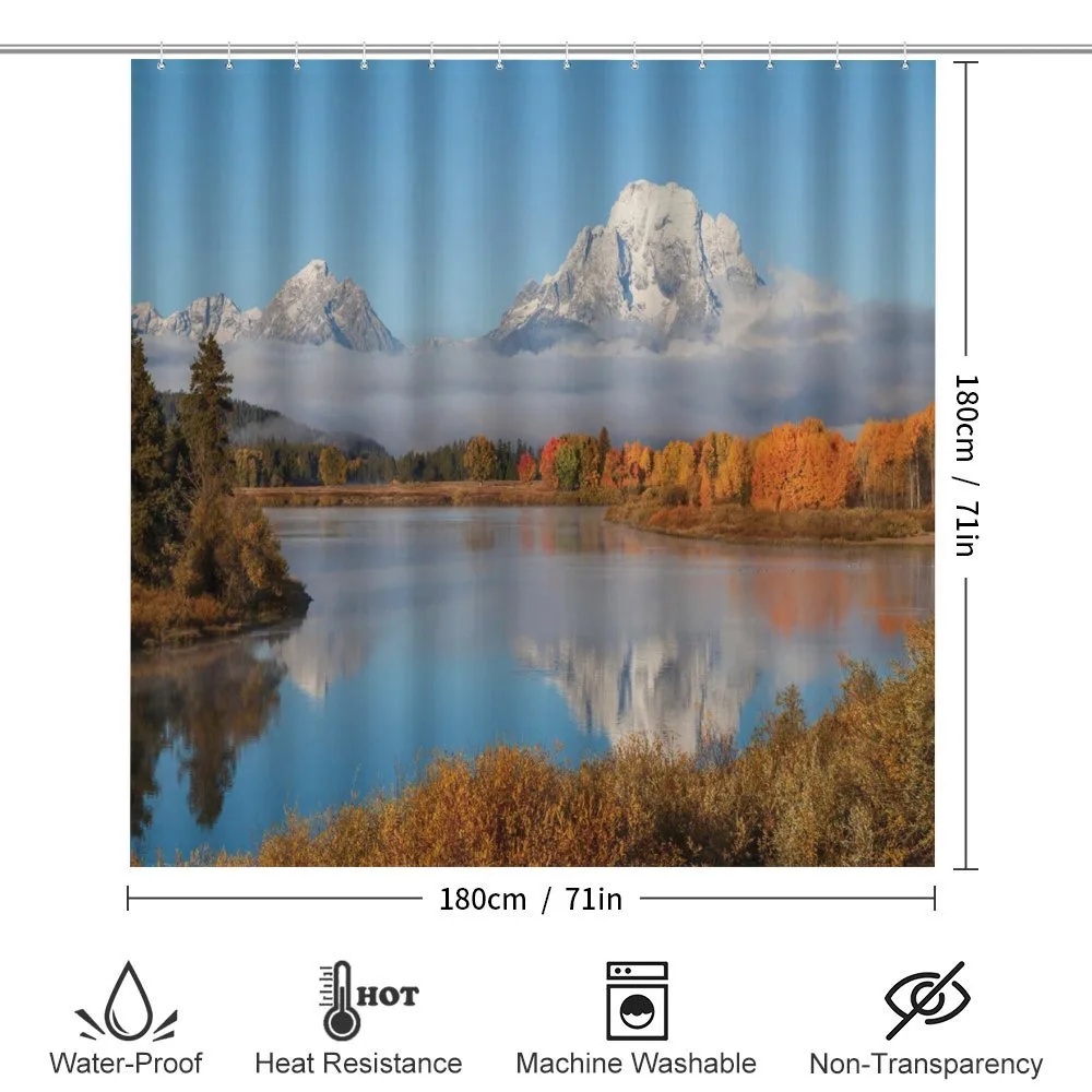 Grand Teton Oxbow Bend — Detail 2