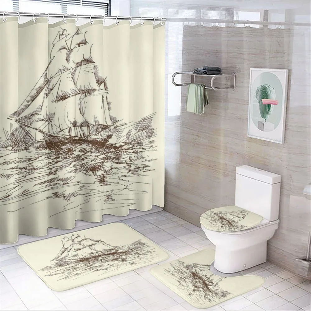 Hand Drawn Ship — Your design