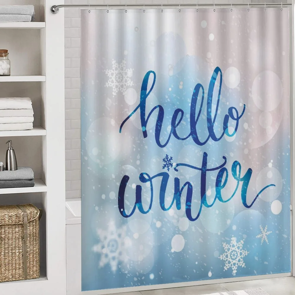 Hello Winter Words Snow — Detail 4
