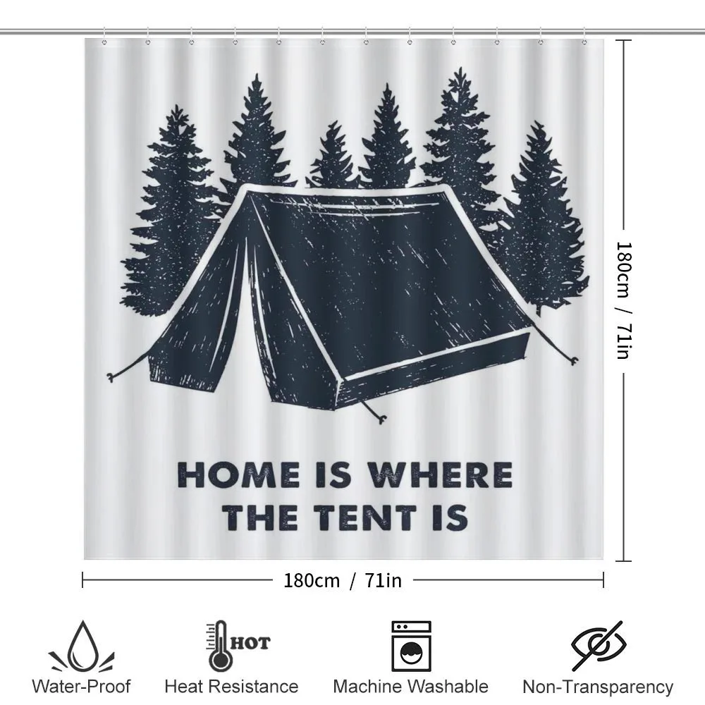 Home is Where the Tent is — Detail 2