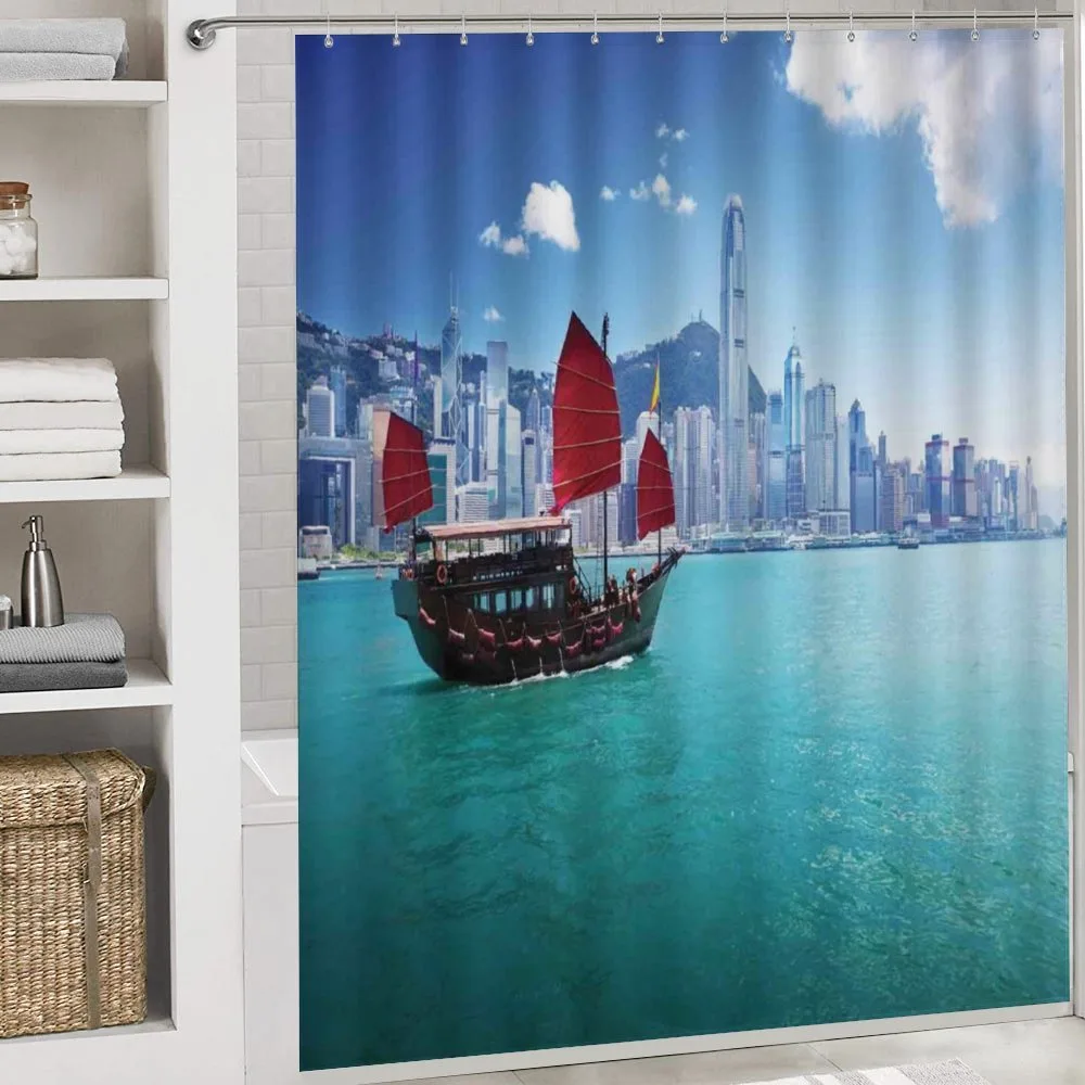 Hong Kong Harbour Boat — Detail 4
