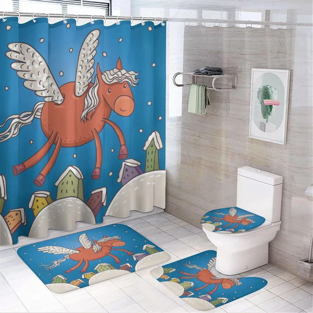 Horse Wings on Building — Your design