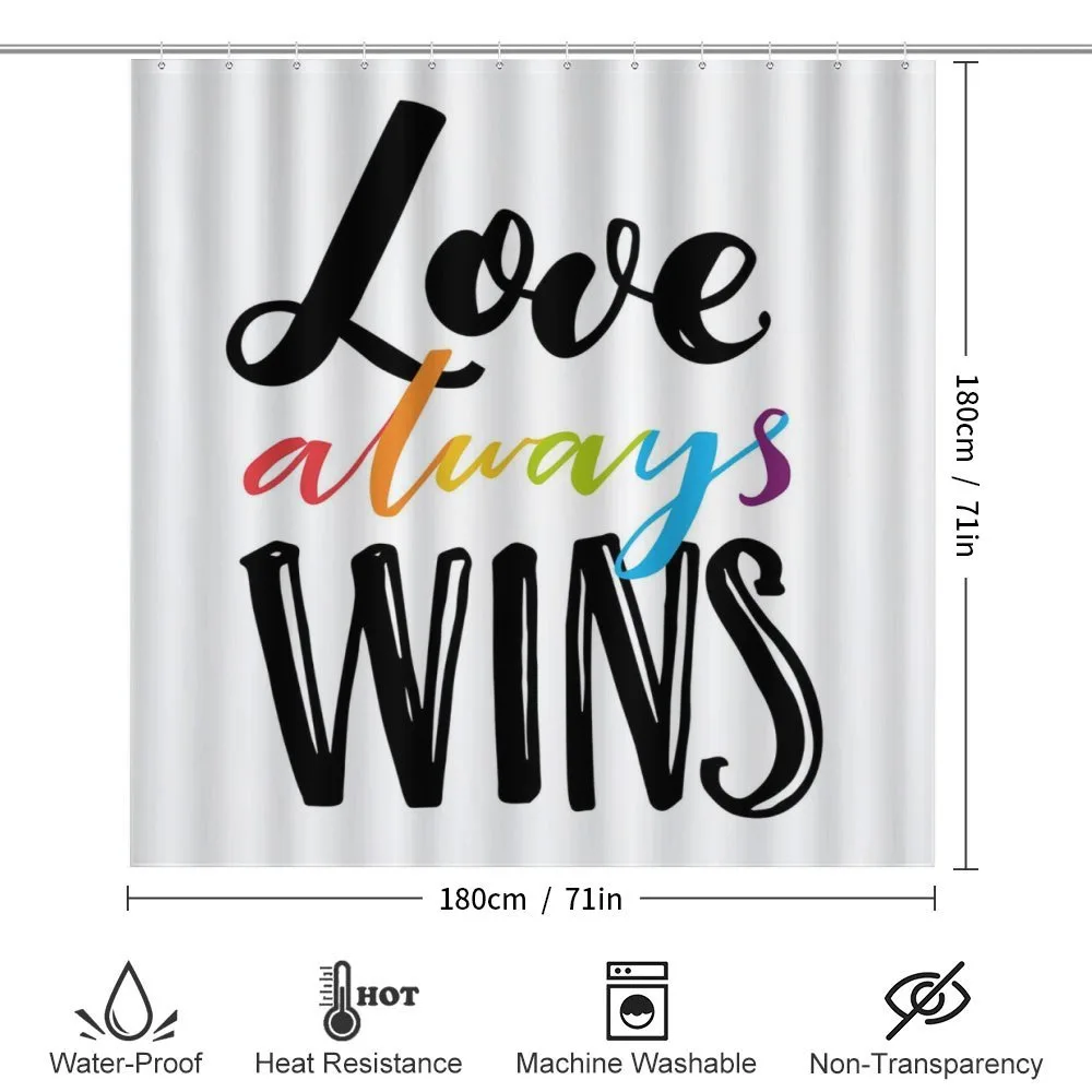 Love Always Wins Phrase — Detail 2