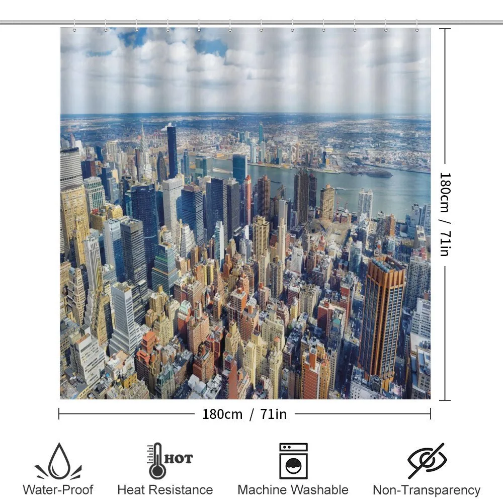 Manhattan USA Aerial View — Detail 2