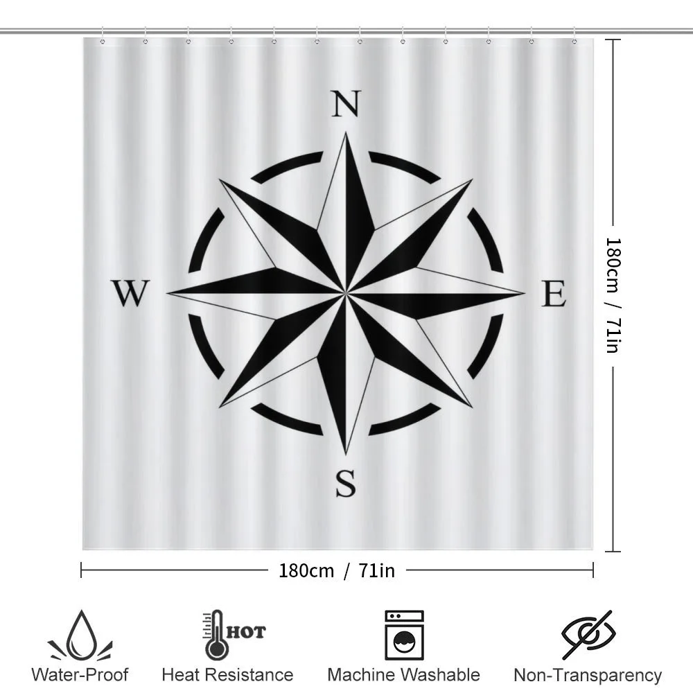 Monotone Compass — Detail 2