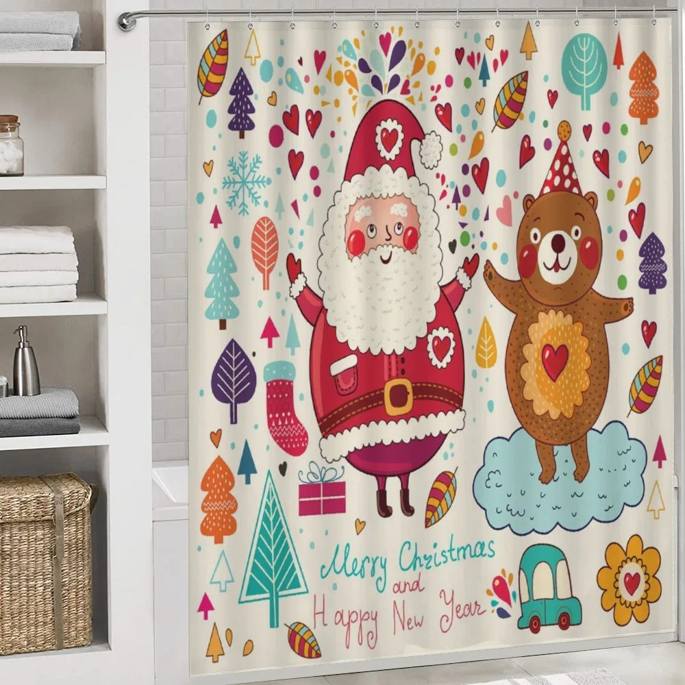 Santa and Teddy Bear — Detail 4