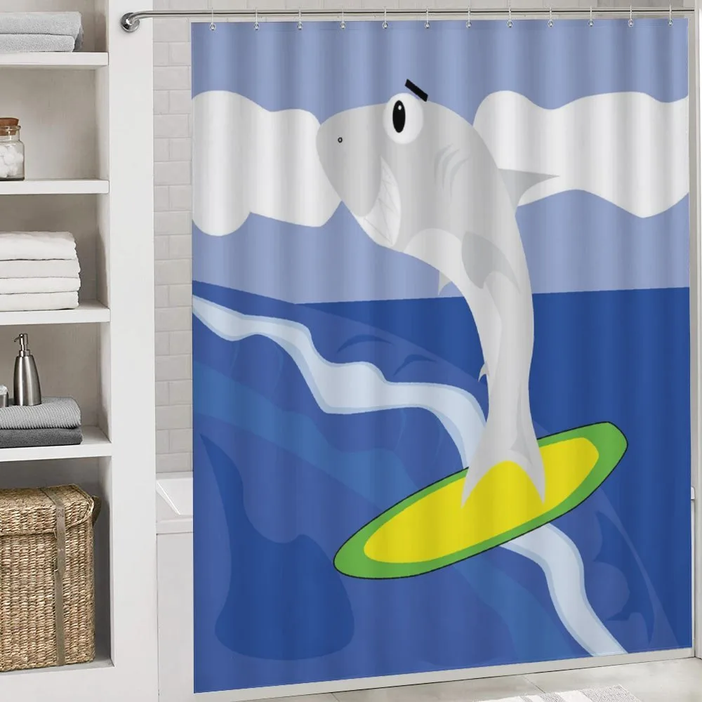 Shark Fish on a Surfboard — Detail 4