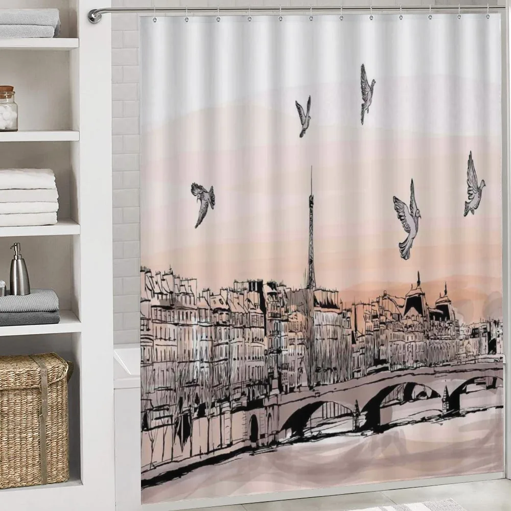 Sketch of Eiffel Tower — Detail 4