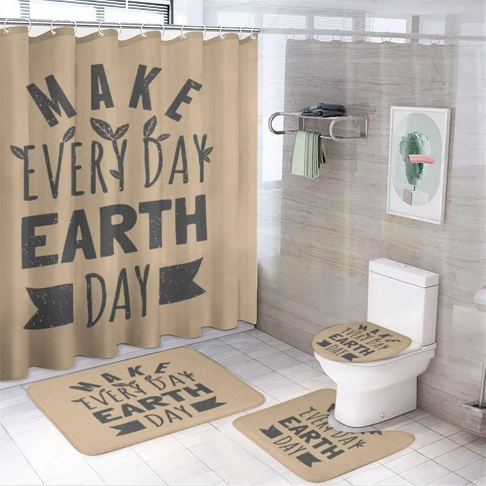 Typographic Words Earth Day — Your design