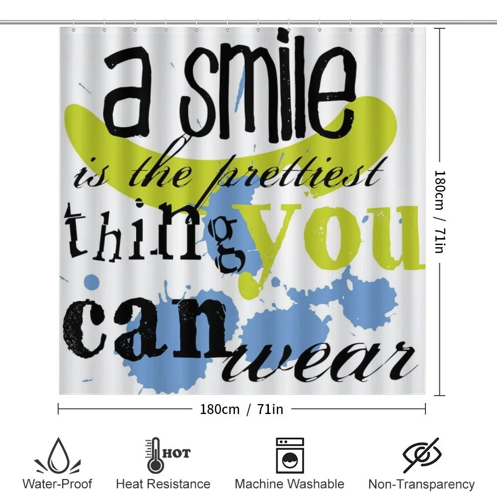 Uplifting Smile Happy Phrase — Detail 2