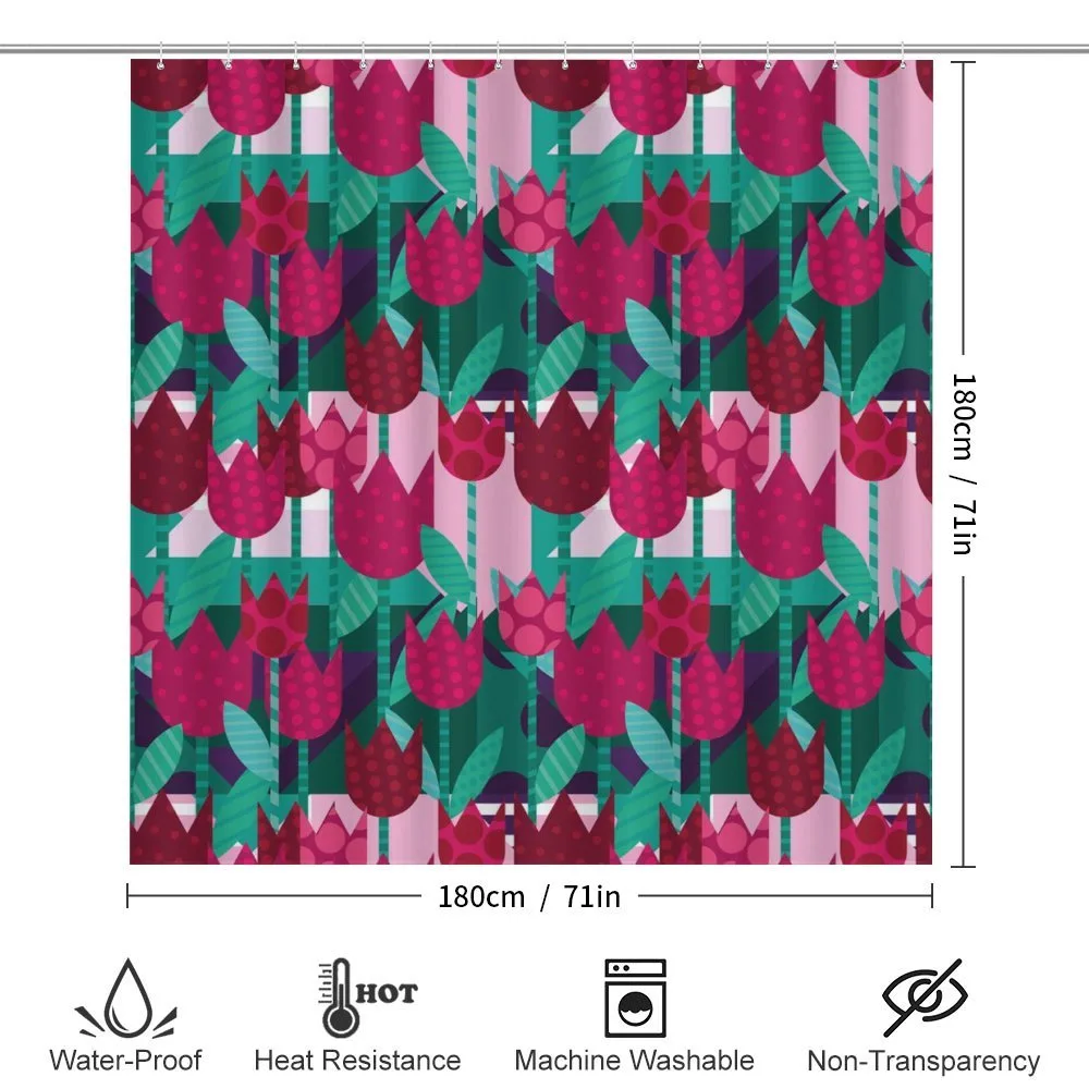 Abstract Tulips Flowers — Detail 2