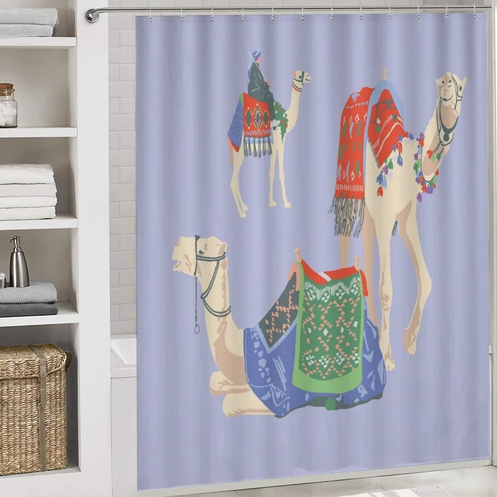 Camels with Rugs — Detail 4