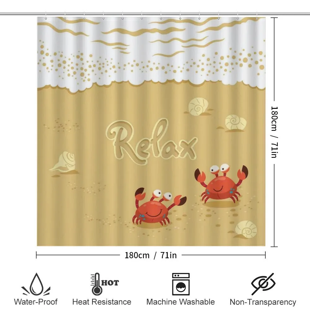 Card with Crabs Sea — Detail 2