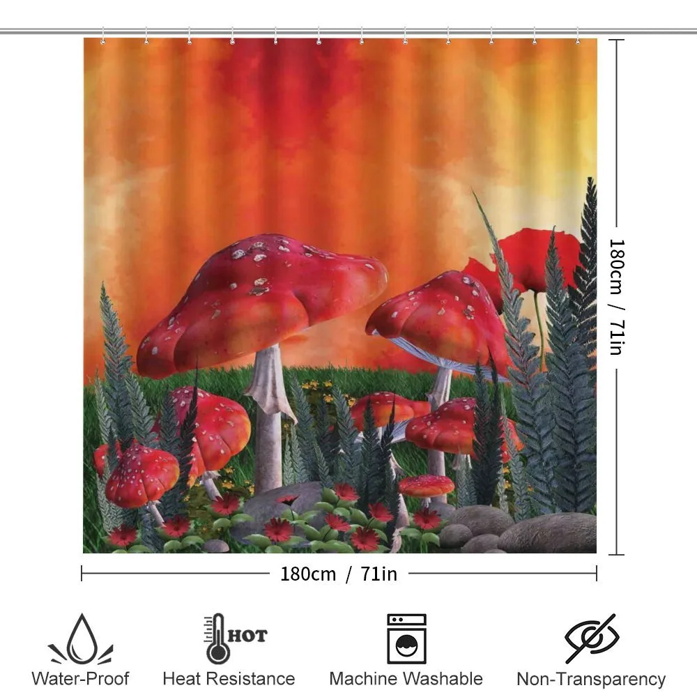 Clouds Leaves Poppies — Detail 2