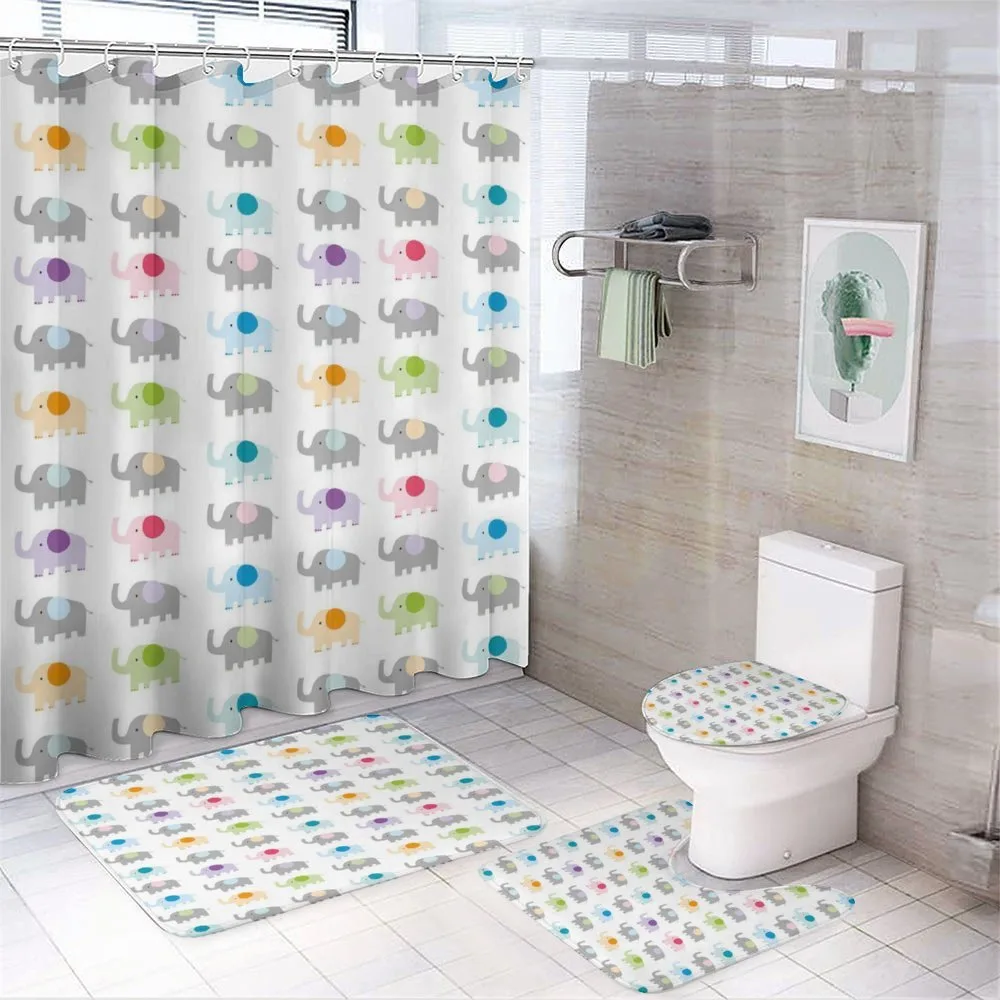 Colorful Fun Elephants — Your design