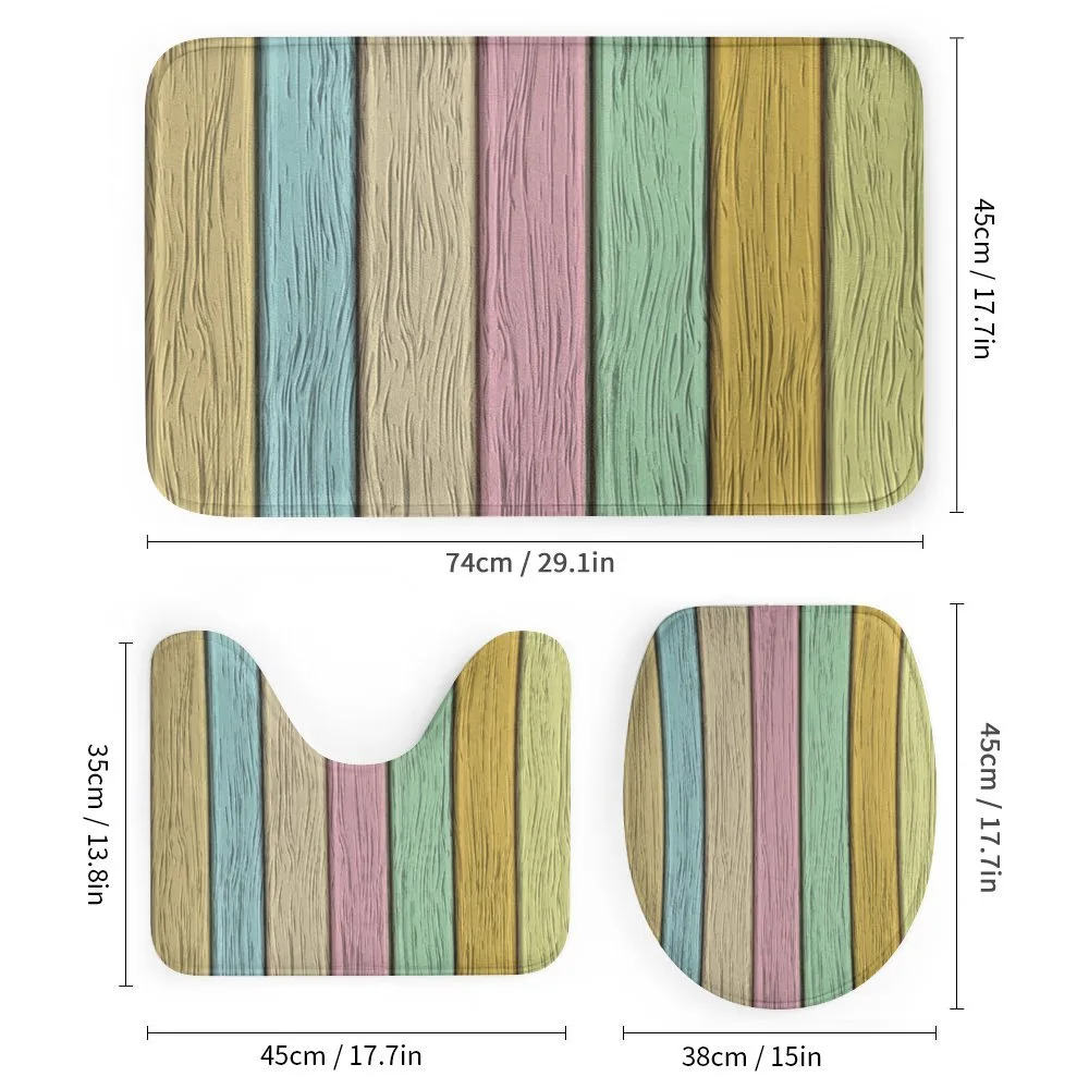 Colorful Wooden Planks — Detail 1