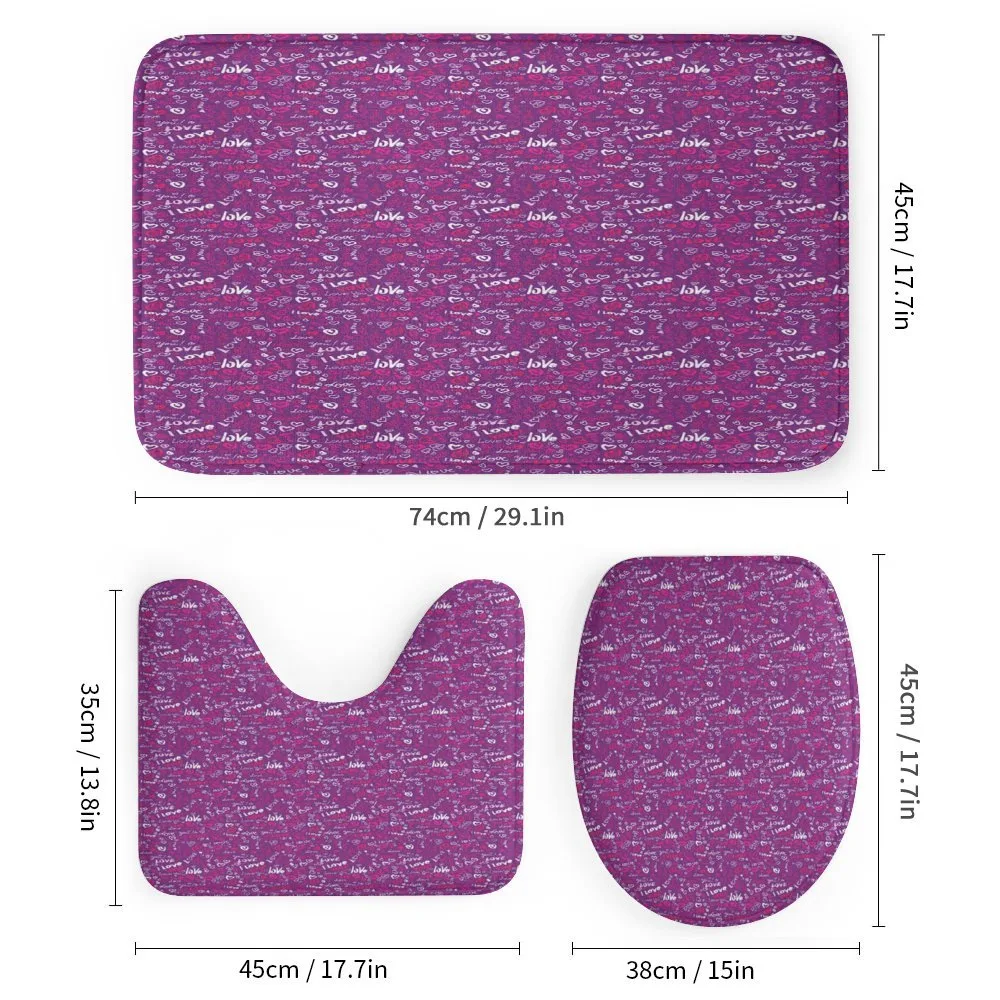 Fun Hearts Purple — Detail 1