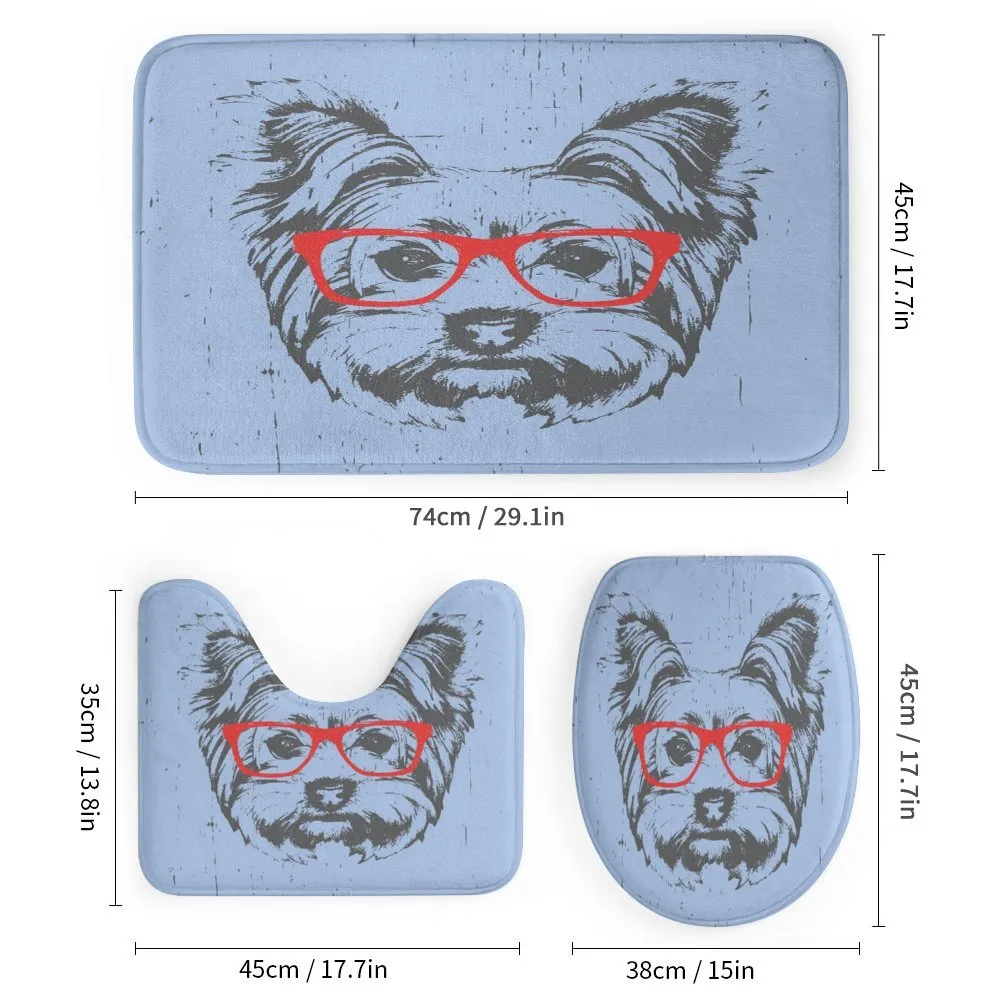 Fun Portrait Red Glasses — Detail 1