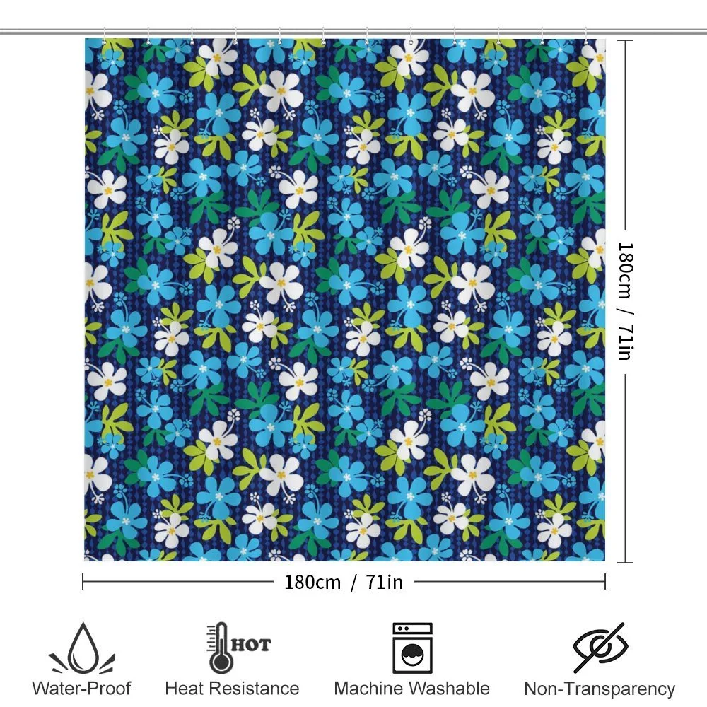 Gentle Hibiscus Pattern — Detail 2