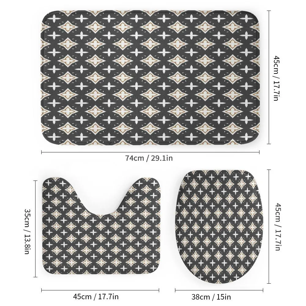 Geometric Oval Pattern — Detail 1
