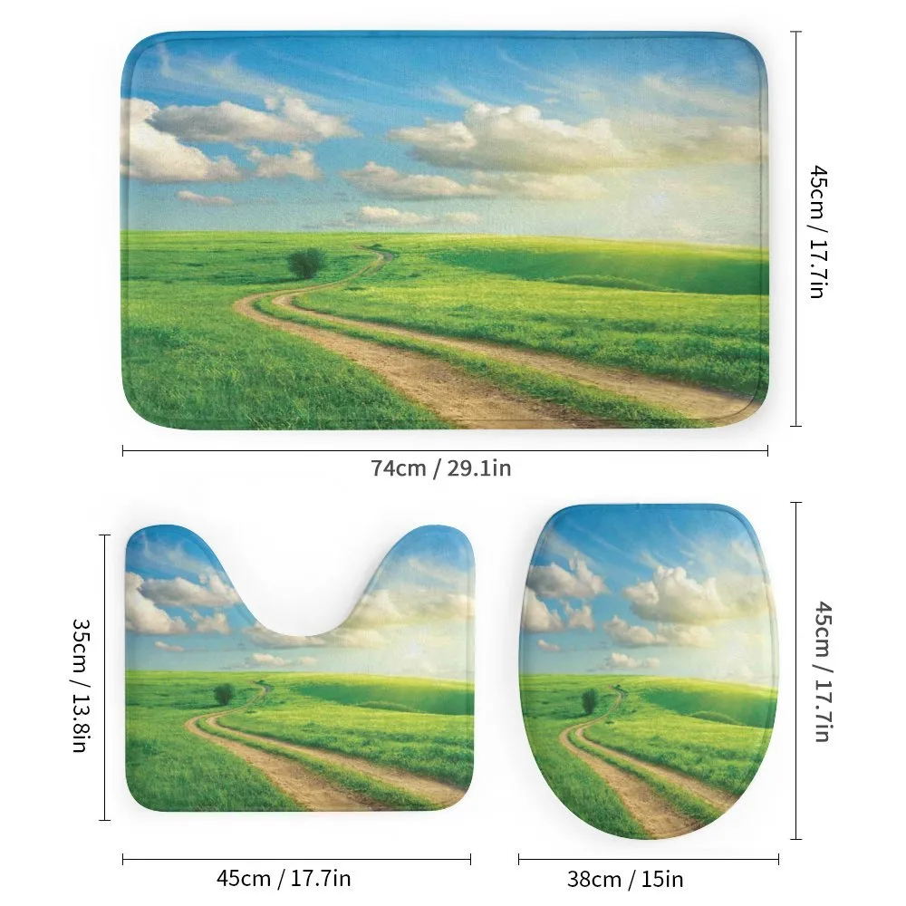 Grassy Hill Sky Pathway — Detail 1