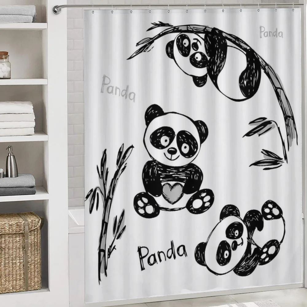Hand Drawn Panda Poses — Detail 4