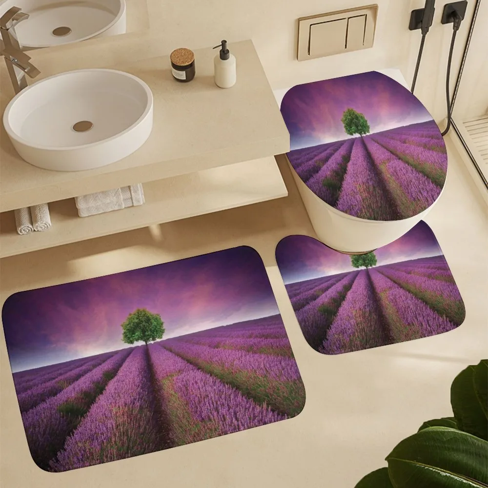 Lavender Fields and Tree — Detail 5
