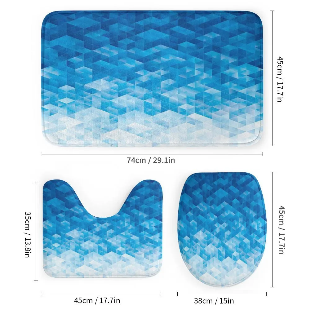 Mosaic Triangle Graphic — Detail 1
