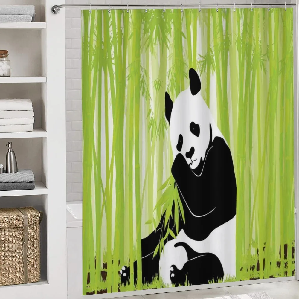 Panda in Bamboo Forest — Detail 4