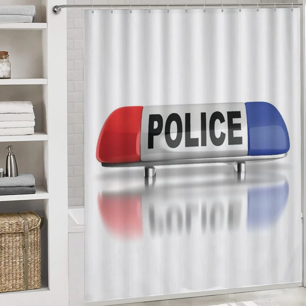 Police Car Sirens Blue — Detail 4