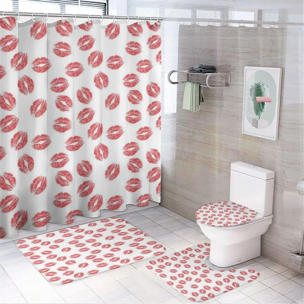 Red Lipsticks Kiss Marks — Your design