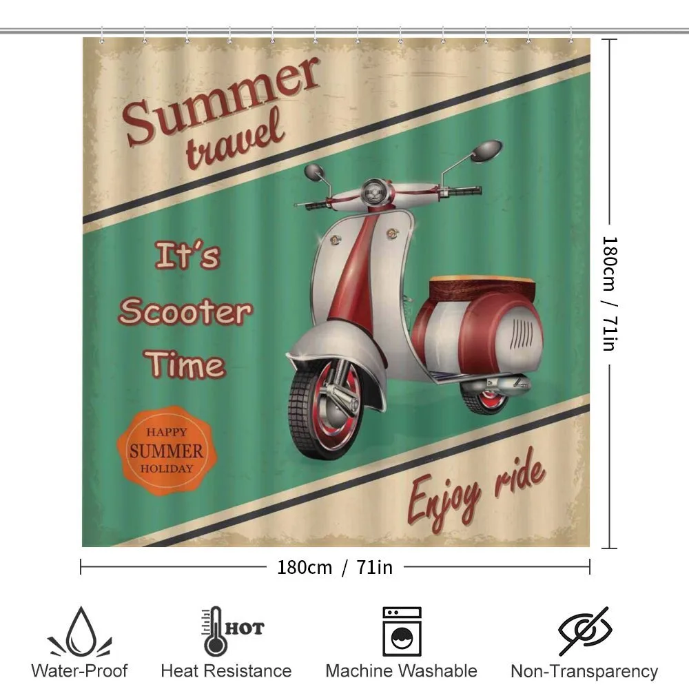 Retro Motorbike Words — Detail 2