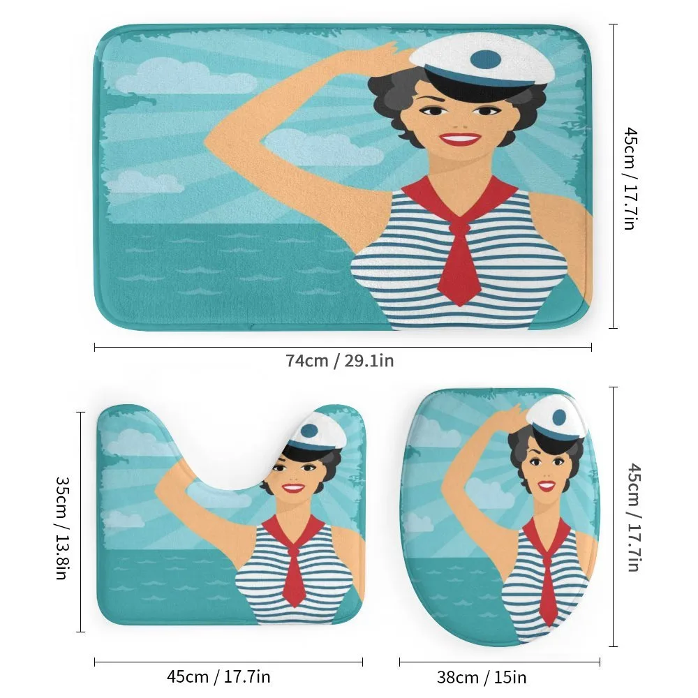 Smiling Sailor Girl — Detail 1