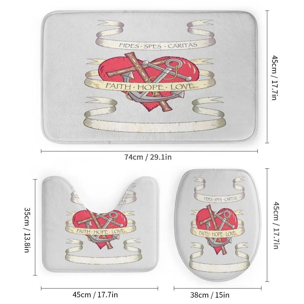 Anchor on Heart Motif — Detail 1