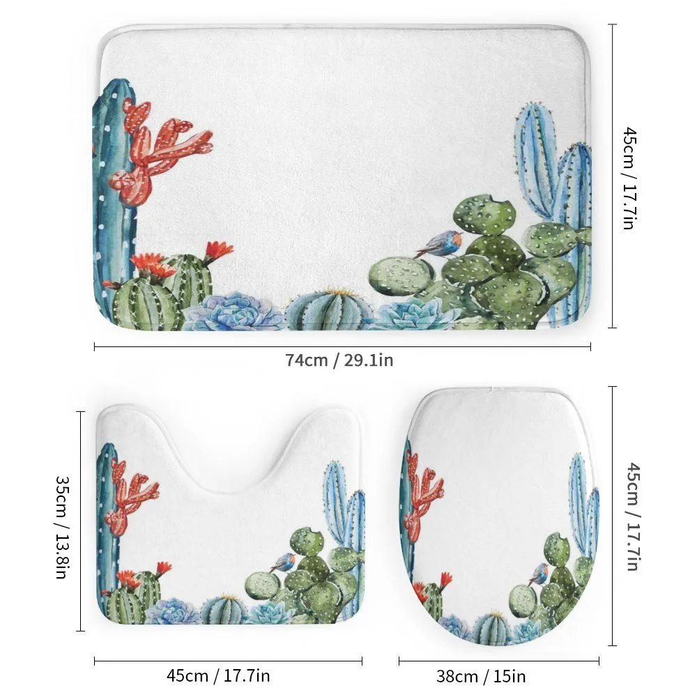 Cactus Flowers Birds — Detail 1