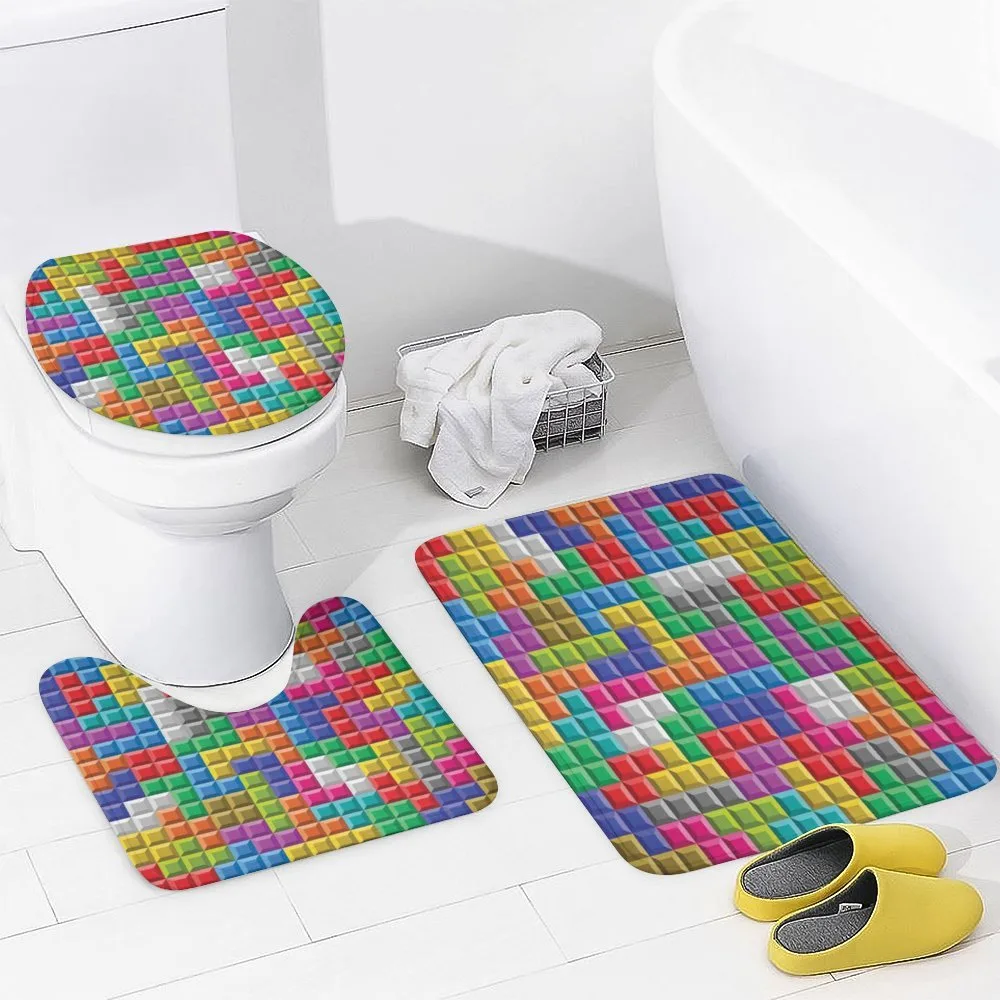 Colorful Blocks Art — Detail 3