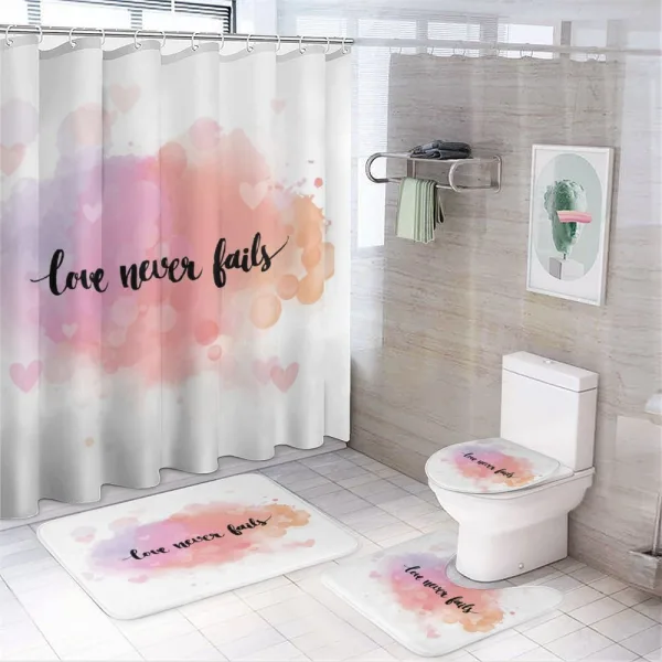 Dreamy Pastel Romantic on a shower curtain