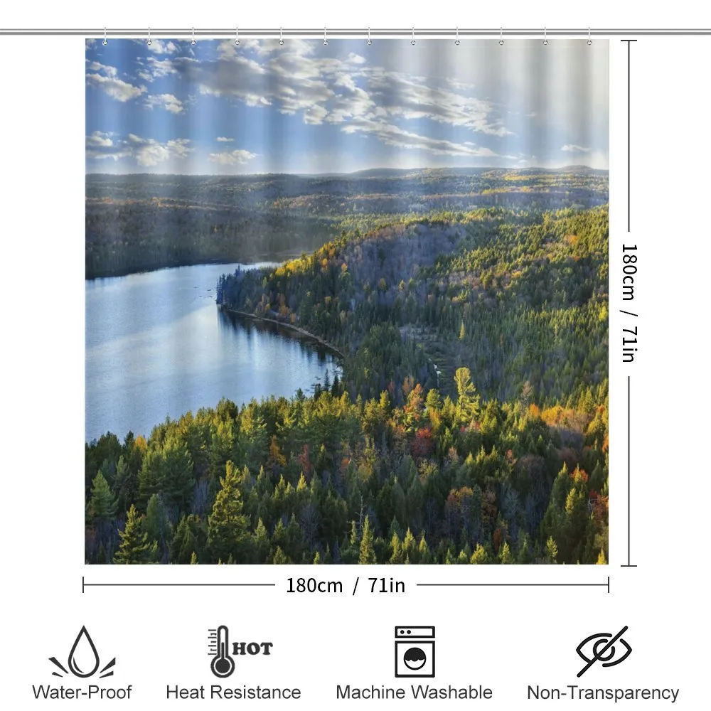 Fall Forest Panoramic — Detail 2