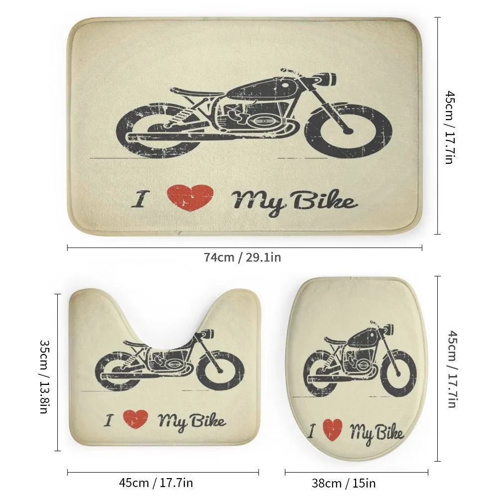 Grunge Flat Motorcycle — Detail 1