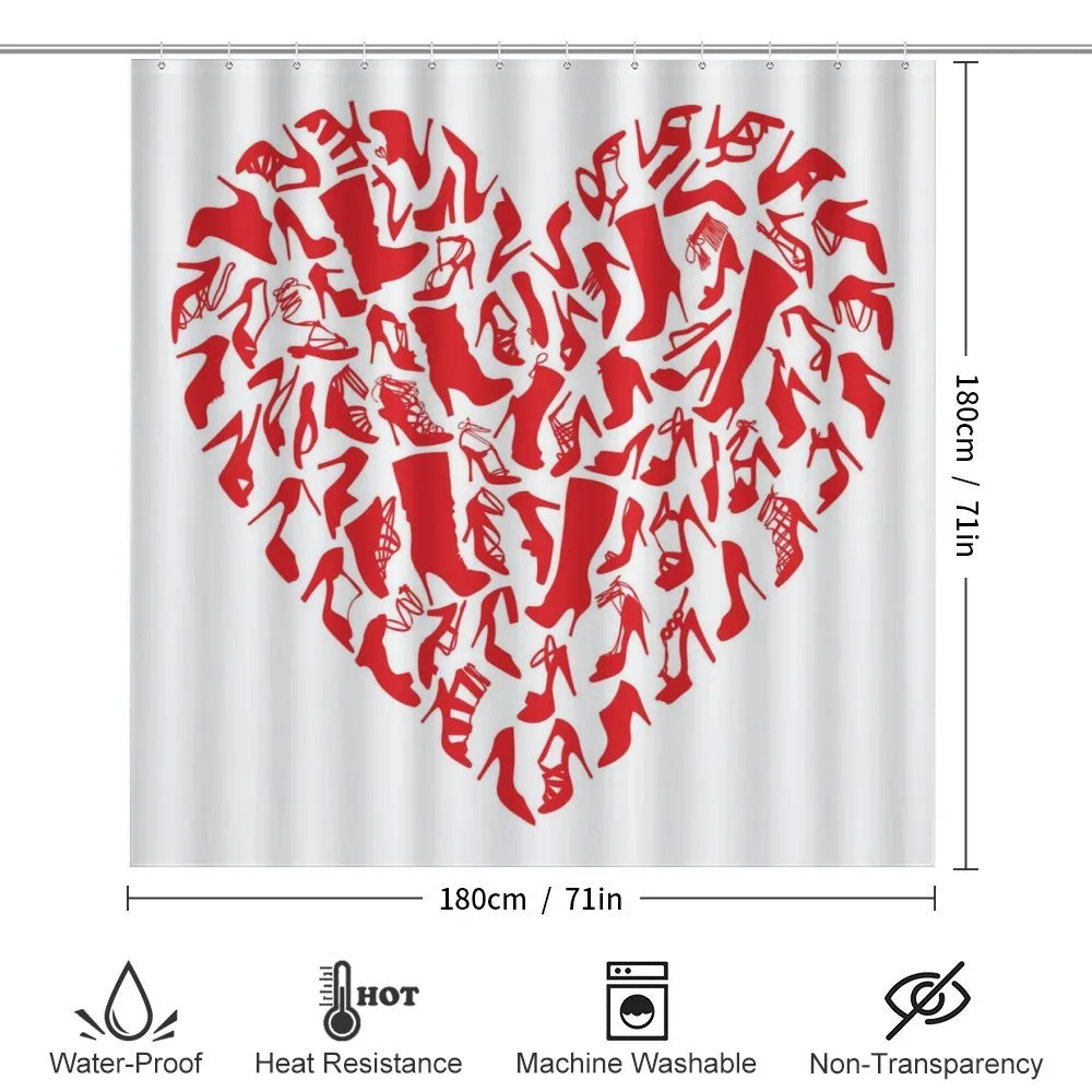 Heart Shoe Silhouettes — Detail 2